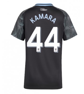 Aston Villa Boubacar Kamara #44 Replik Auswärtstrikot Damen 2025-26 Kurzarm
